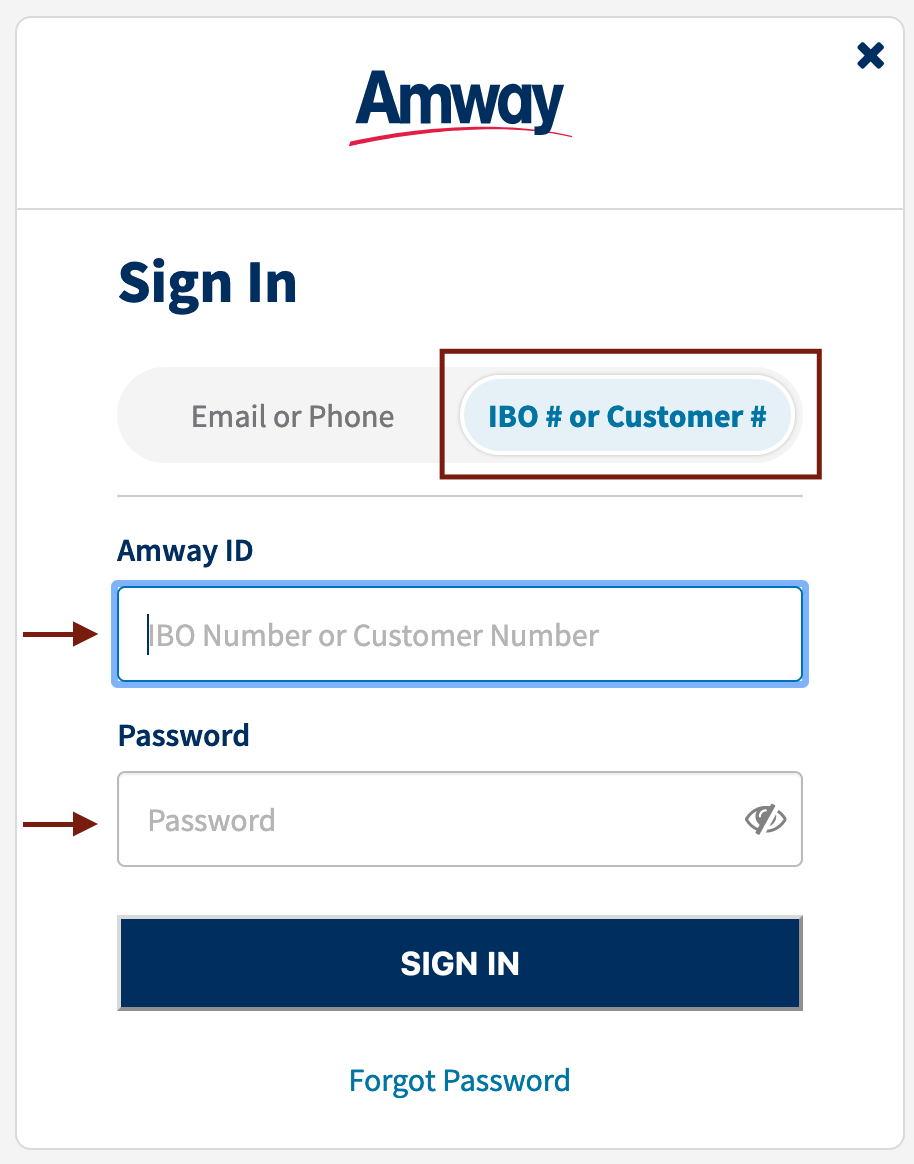 How Do I Create An Amway Id Amway Connected